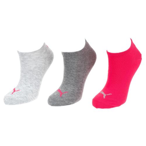 Chaussettes invisibles Puma Thin x3 Gris Pointure 39-42 Adulte Femme
