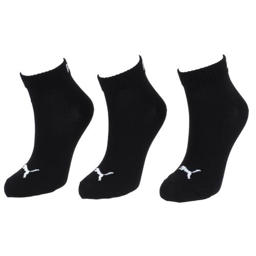 Chaussettes invisibles Puma x3 Noir Pointure 43 Adulte Homme