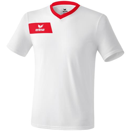 Erima - Maillot Junior Erima Porto - 8 ans - blanc/rouge