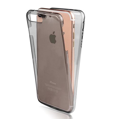 Coque En Gel Intégrale Pour Apple Iphone 8 Plus - Gris