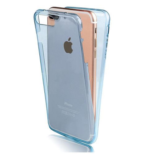 Coque En Gel Intégrale Pour Apple Iphone 8 - Bleu