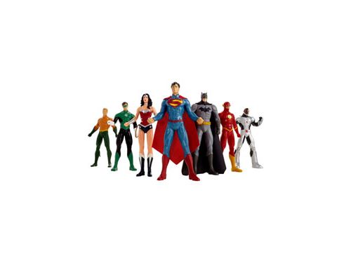NJ Croce - Justice League pack 7 figurines flexibles 20 cm