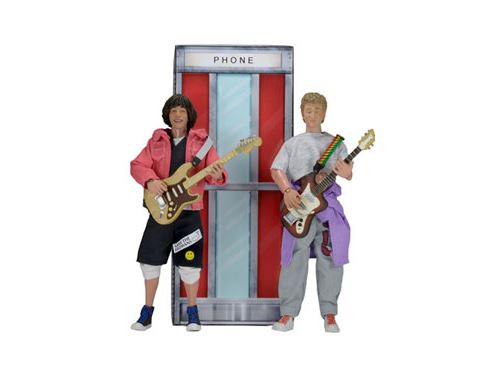 Neca - L'Excellente Aventure de Bill et Ted pack 2 figurines Bill & Ted 20 cm