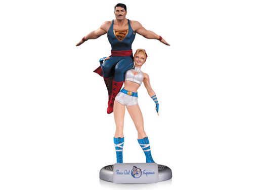 DC Direct - DC Comics Bombshells statuette Power Girl & Superman 35 cm