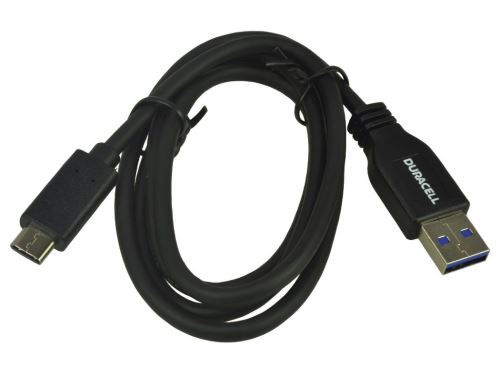 Câble USB USB 3.0 vers Type C DURACELL - Noir