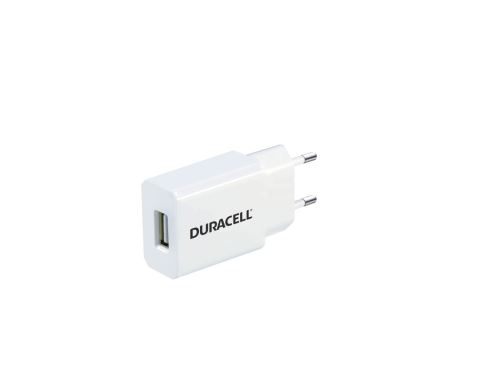 DURACELL -Tête de charge secteur entree 1A - Blanc