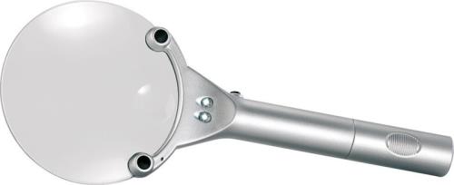 Loupe lumineuse avec 2 LED