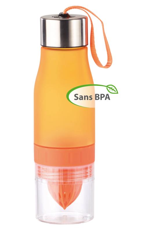 Gourde presse-agrumes 3 en 1 - 650 ml