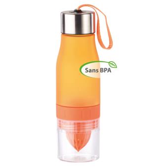 Gourde presse agrumes 3 en 1 650 ml Matériels de camping Gourde presse agrumes 3 en 1 650 ml Matériels de camping