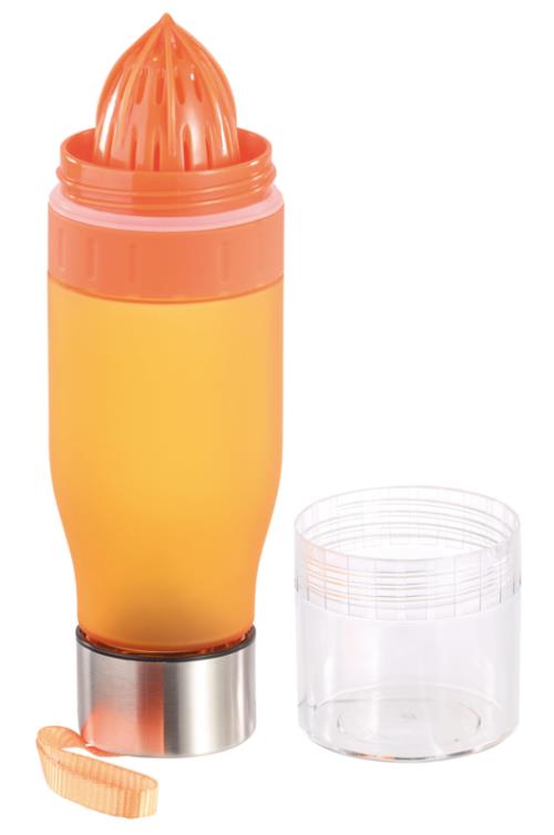 Gourde presse agrumes 3 en 1 650 ml Matériels de camping Gourde presse agrumes 3 en 1 650 ml Matériels de camping