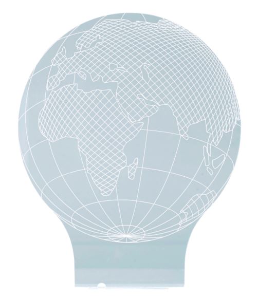 Motif 3D pour socle lumineux LS-7.3D - Planète