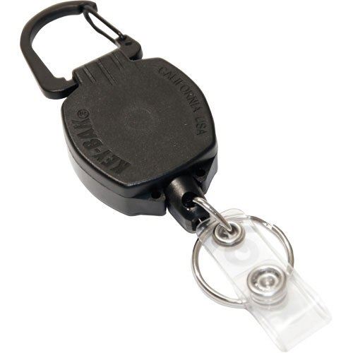 FAGINEY extérieur Portable 4 cm robuste rétractable tout en métal fil d'acier  porte-clés tirer clé porte-clés multifonctionnel 