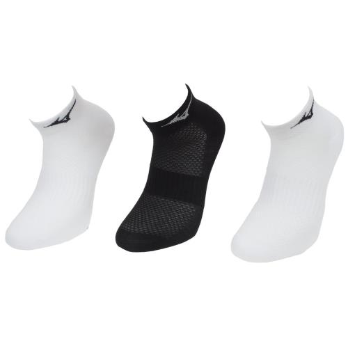 Chaussettes de running Mizuno Train mid 3 p Blanc Pointure 38-40 Adulte Mixte