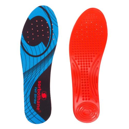 Semelle Sorbothane Semelle full strike Rouge taille : 44 réf : 44183