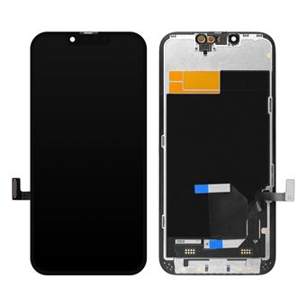 Bloc Complet pour iPhone 13 Écran LCD Vitre Tactile Compatible Clappio Noir - 1