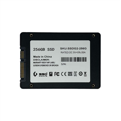 Disque Dur Sata 2,5'' Ssd 256Go