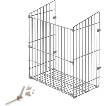Emuca - Panier à linge pour modules de salle de bain Modulo - 1