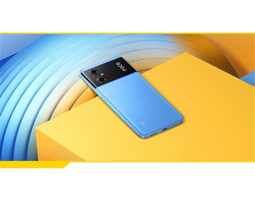 POCO M4 5G 16,7 cm (6.58 ) Double SIM Android 12 4 Go 64 Go 5000 mAh Bleu