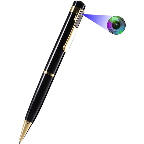 Non Communiqué Stylo Caméra Espion Haute-Définition Full Hd 1080P Enregistreur Vidéo Et Audio + Sd 4Go Yonis