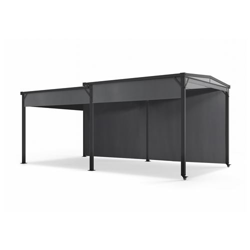 Pavillon Pantheon Solid Sky Expand parois latérales 3x3-5.6 m Aluminium