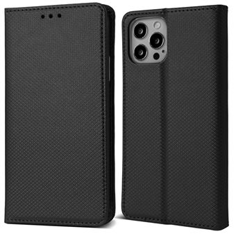 Étui En Cuir Véritable Pour IPhone 16, 15, 14, 13 Avec Fenêtre Magnétique Et Style Carte De Crédit