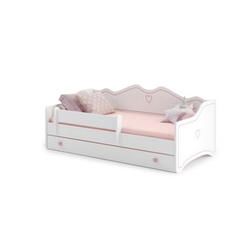 Lit enfant Lola 180x80 rose - 1