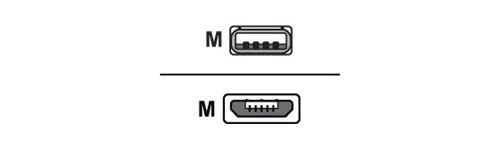 Honeywell - Câble USB - Micro-USB de type B (M) pour USB (M) - USB 2.0 - pour Honeywell CK65; ScanPal EDA50 EDA50K EDA60K