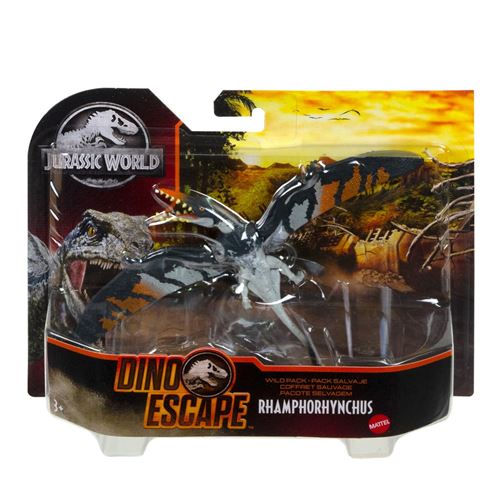 Jurassic World Camp Cretacé Dino Escape Wild Pack - Figurine articulée 13 cm - Dinosaure Ramphorhynchus
