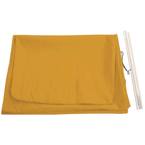 Housse de protection MENDLER HWC pour parasol jusqu'à 3,5 m jaune