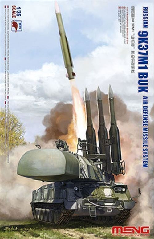 Maquette Meng Model Russian 9K37M1 BUK Air Defence Missile- 1/35 - Ma