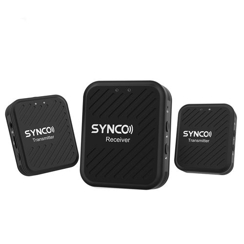 Microphone sans fil SYNCO G1(A1) 2.4G Noir