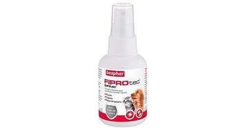 Beapher - fiprotec, spray antiparasitaire pour chiens et chats