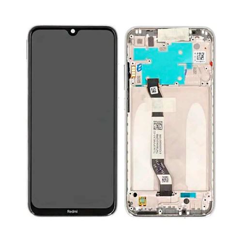 Original Ecran LCD Vitre tactile Blanc Assemblés Sur Châssis Pour Xiaomi Redmi Note 8