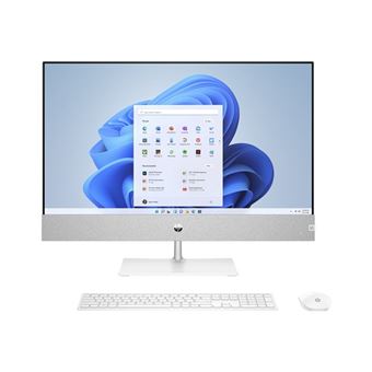 HP Portable 27-ca2530nz - Tout-en-un - Core i5 13400T / 1.3 GHz - RAM 16 Go - SSD 512 Go - NVMe - UHD Graphics 730 - GigE - LAN sans fil: 802.11a/b/g/n/ac, Bluetooth 5.0 - Win 11 Home - moniteur : LED 27" 2560 x 1440 (QHD) - clavier : Suisse - flocon de n