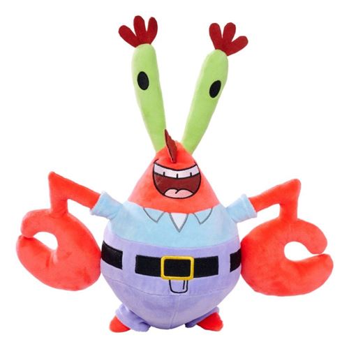 Non Communiqué Multicolore Bob L'éponge - Peluches Capitaine Krabs 35 Cm