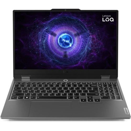 Lenovo LOQ 15IAX9 83GS - Conception de charnière à 180 degrés - Intel Core i5 - i5-12450HX / jusqu'à 4.4 GHz - Aucun SE fourni - GeForce RTX 4060 - 24 Go RAM - 512 Go SSD NVMe - 15.6"" IPS 1920 x 1080 (Full HD) @ 144 Hz - Gigabit Ethernet - Wi-Fi 6 - g État correct - N/A reconditionné disponible sur Fnac