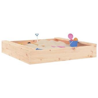 Bac à sable vidaXL Bac à Sable avec Sièges, Jeu de Sable pour Enfants, Aire de Jeux pour Tout-petits Jardin Extérieur, Carré Bois Massif 825042 Bac à sable vidaXL Bac à Sable avec Sièges, Jeu de Sable pour Enfants, Aire de Jeux pour Tout-petits Jardin Extérieur, Carré Bois Massif 825042