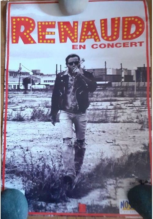 AFFICHE / Renaud - 40x60cm