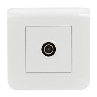 Legrand - Prise TV à vis complet - Mosaic - blanc - 1