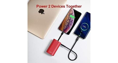 Iwalk compact batterie externe 9000mah chargeur portable avec câble  intégré, mini power bank compatible avec iphone xs, xr, x, 8, 8 plus 7,  airpods, - Batterie externe - Achat & prix