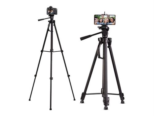 CoreParts - Trépied - 51 cm-180 cm, multi-directionnel, hauteur ajustable