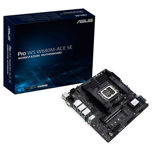 ASUS PRO WS W680M-ACE SE Intel W680 LGA 1700 micro ATX