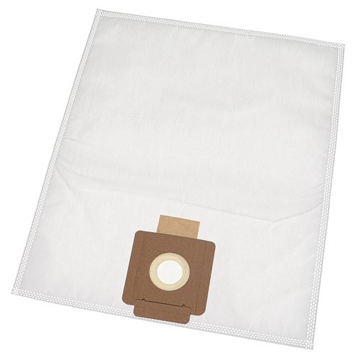 vhbw 20x Sacs compatible avec Kärcher T 12/1, T10/1 Professional, T 12/1 Adv aspirateur - microfibres non tissées, 36cm x 23,5cm blanc
