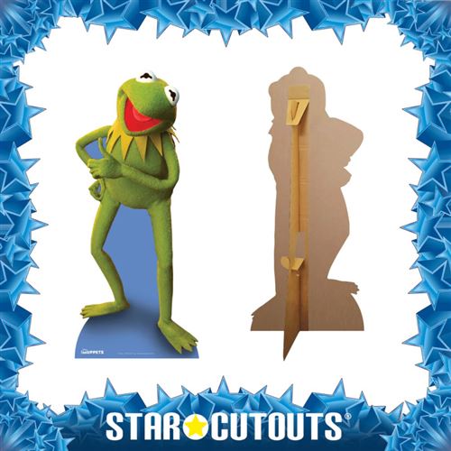 Masque carton kermit la grenouille Muppet Show