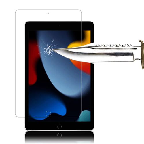 Apple iPad 10.2 (2021)/ iPad 9th Gen/ iPad (9th generation) A2603 A2604  [Dimensions du Tablette: 250.6 x 174.1 x 7.5 mm]: 1 Film de protection  d'écran