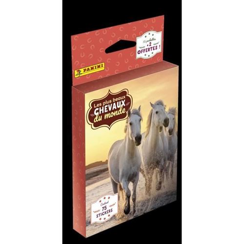Chevaux 2023 - Blister 13 Pochettes + 2 offertes