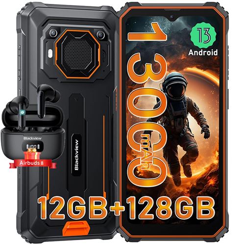 Smartphone BLACKVIEW BL5000 5G - 8Go + 128Go 6,36 Android 11 - 16MP + 16MP 4980mAh - Noir - Version Internationale