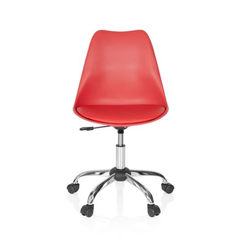 Chaise de bureau / pivotante FANCY PRO rouge hjh OFFICE
