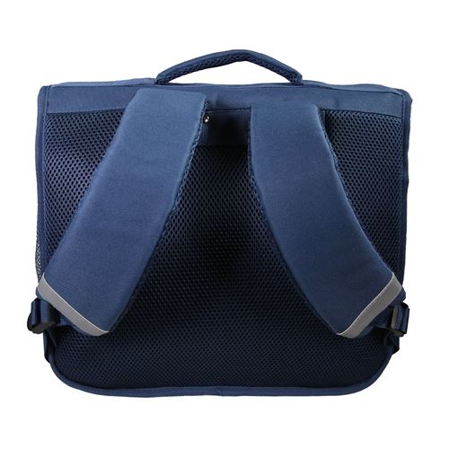 Cartable Scolaire Primaire 38cm Lili Lou Gris Et Rose 2 Compartiments - Bagtrotter - Cartables Scolaires - Achat & Prix