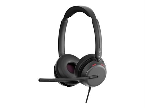 EPOS IMPACT 860T ANC - Micro-casque - sur-oreille - filaire - Suppresseur de bruit actif - USB-C - Certifié pour Microsoft Teams